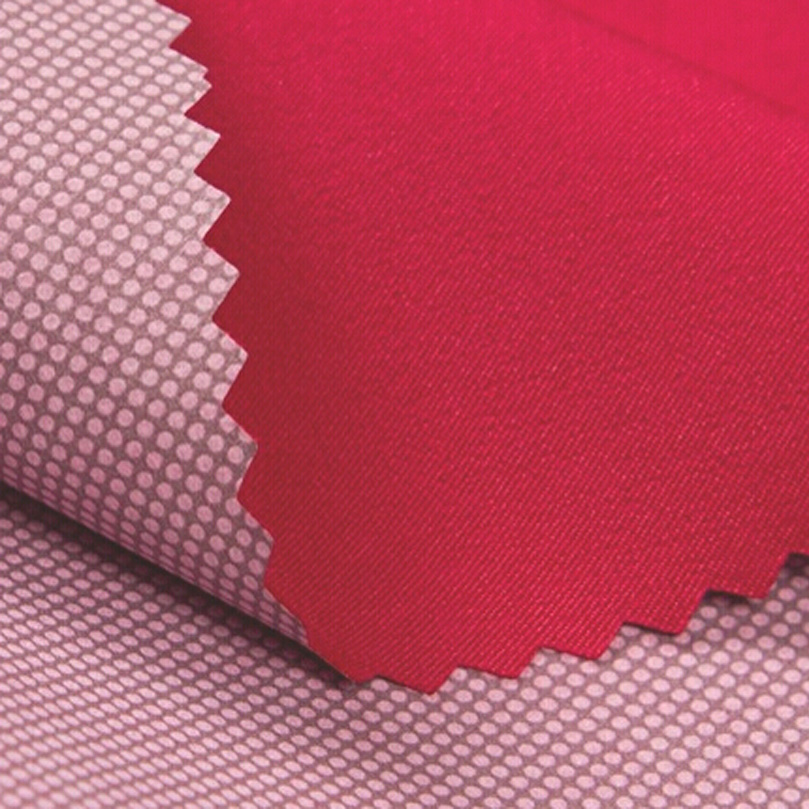 Spring textile grid PU composite fabric