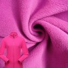 Micro polar fleece fabric jacket